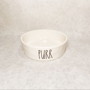Rae Dunn Pet Food Bowl Classic Rae Dunn Lettering